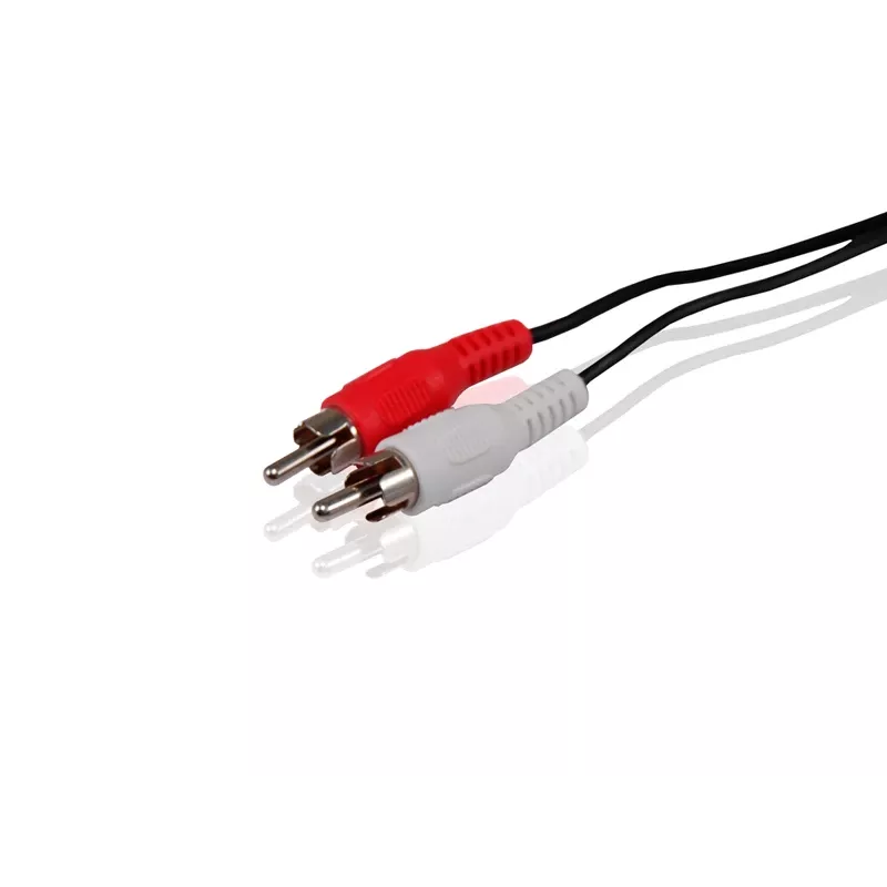 Cabo de áudio RCA Conceptronic, RCA, ficha, RCA, ficha, 5 m, preto