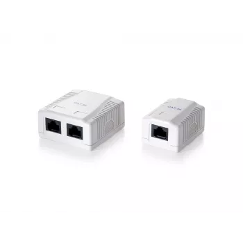 Tomada de embutir Equip 1 porta Cat.5e, RJ-45, 5e, branco, 39 mm,…