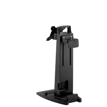 Suporte de mesa inclinável/rotativo/orientável Neomounts e suporte THIN CLIENT para monitor 10-30 polegadas, altura ajustável - preto
