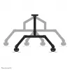 Suporte de parede Neomounts FPMA-W960D para monitor duplo/TV 10-27 polegadas – totalmente articulado