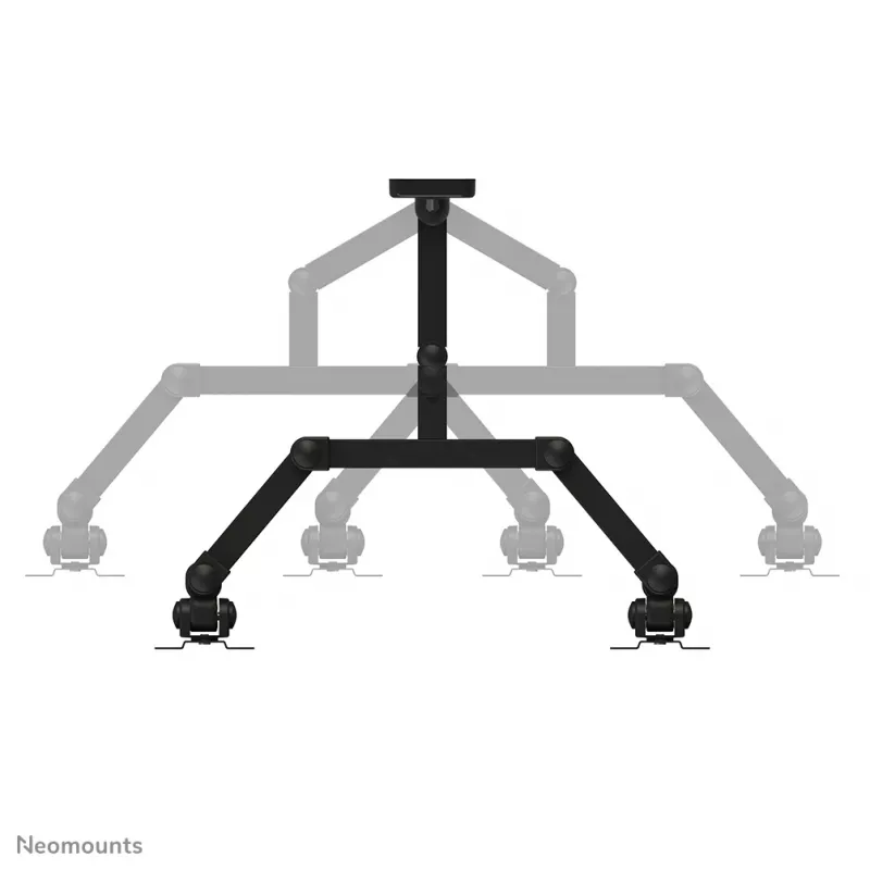 Suporte de parede Neomounts FPMA-W960D para monitor duplo/TV 10-27 polegadas – totalmente articulado