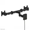 Suporte de parede Neomounts FPMA-W960D para monitor duplo/TV 10-27 polegadas – totalmente articulado