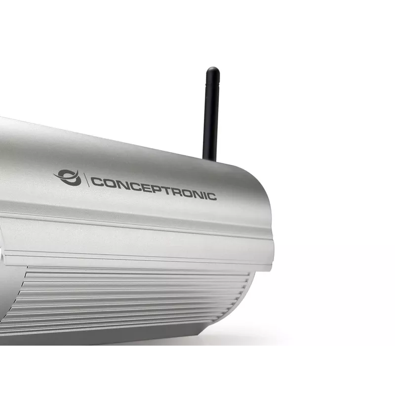 Conceptronic CIPCAM720ODWDR câmara IP cloud sem fios, para exterior, cilíndrica, 720p HD, WDR, IP66, IR até 50 m, microSD de 8 GB