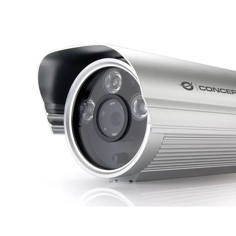 Conceptronic CIPCAM720ODWDR câmara IP cloud sem fios, para exterior, cilíndrica, 720p HD, WDR, IP66, IR até 50 m, microSD de 8 GB
