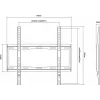 Suporte de parede fixo para TV Equip 32-55 polegadas