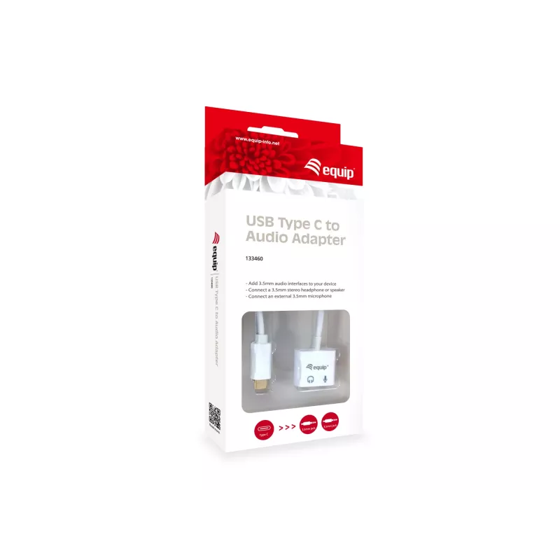 Adaptador USB Type-C para áudio Equip