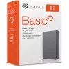 Seagate Basic disco externo 5 TB 2,5 polegadas 3.2 Gen 1 (3.1 Gen 1) prateado