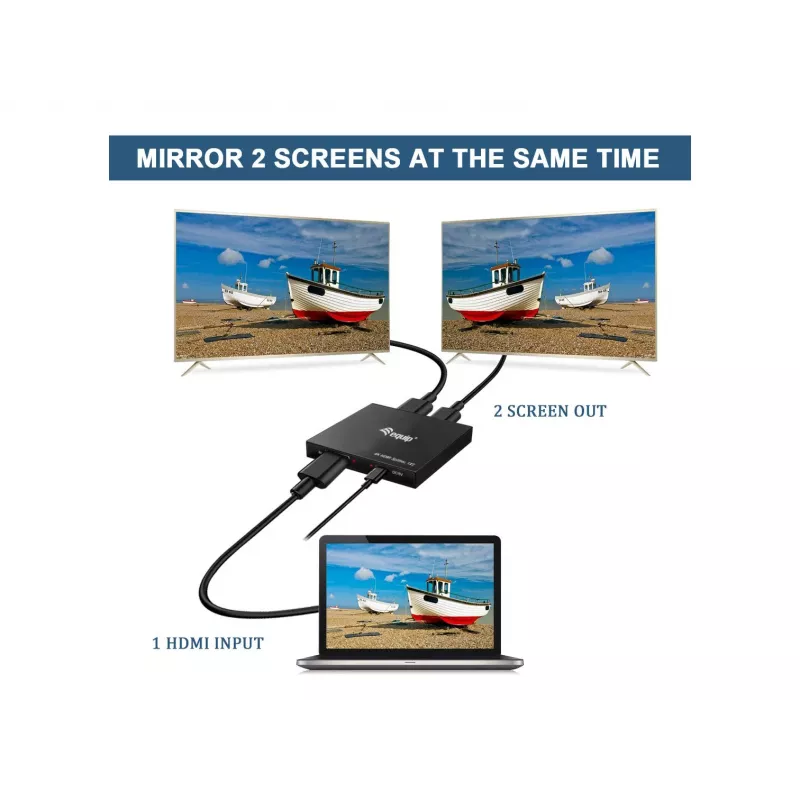 Splitter de vídeo Equip 332715 HDMI 2x HDMI