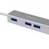 Equip 128958 hub USB-C para 4 portas USB 3.0, USB 3.2 Gen 1, USB Type-A, 5 Gbps