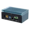 Shuttle Edge PC SPCEL02, Intel Celeron J6412, 1x HDMI, 2x 2.5G LAN, 1x COM, DIO (4x in, 4x out), 3x USB, 2x M.2, 12-24V, funcionamento contínuo 24/7, sem ventoinha, incl. suporte VESA e para calha DIN