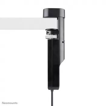 Neomounts DS22-840BL6 Tomada de secretária com grampo e ligações USB-C e USB-A – carregamento rápido
