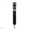 Neomounts DS22-840BL6 Tomada de secretária com grampo e ligações USB-C e USB-A – carregamento rápido