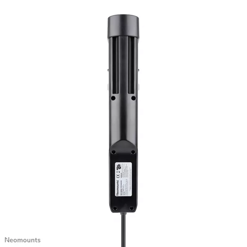 Neomounts DS22-840BL6 Tomada de secretária com grampo e ligações USB-C e USB-A – carregamento rápido
