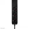 Neomounts DS22-840BL6 Tomada de secretária com grampo e ligações USB-C e USB-A – carregamento rápido