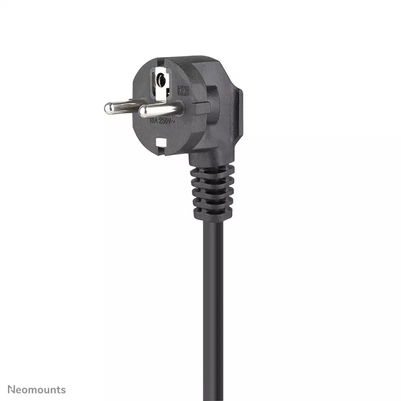 Neomounts DS22-840BL6 Tomada de secretária com grampo e ligações USB-C e USB-A – carregamento rápido