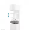 Neomounts DS22-840WH6 Tomada de secretária com grampo e ligações USB-C e USB-A – carregamento rápido