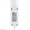Neomounts DS22-840WH6 Tomada de secretária com grampo e ligações USB-C e USB-A – carregamento rápido