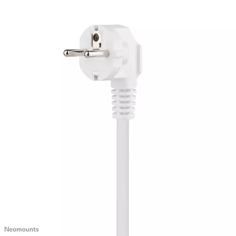 Neomounts DS22-840WH6 Tomada de secretária com grampo e ligações USB-C e USB-A – carregamento rápido