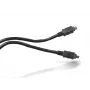 Cabo FireWire Conceptronic 4 pinos 1,8 m preto