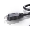 Cabo FireWire Conceptronic 4 pinos 1,8 m preto