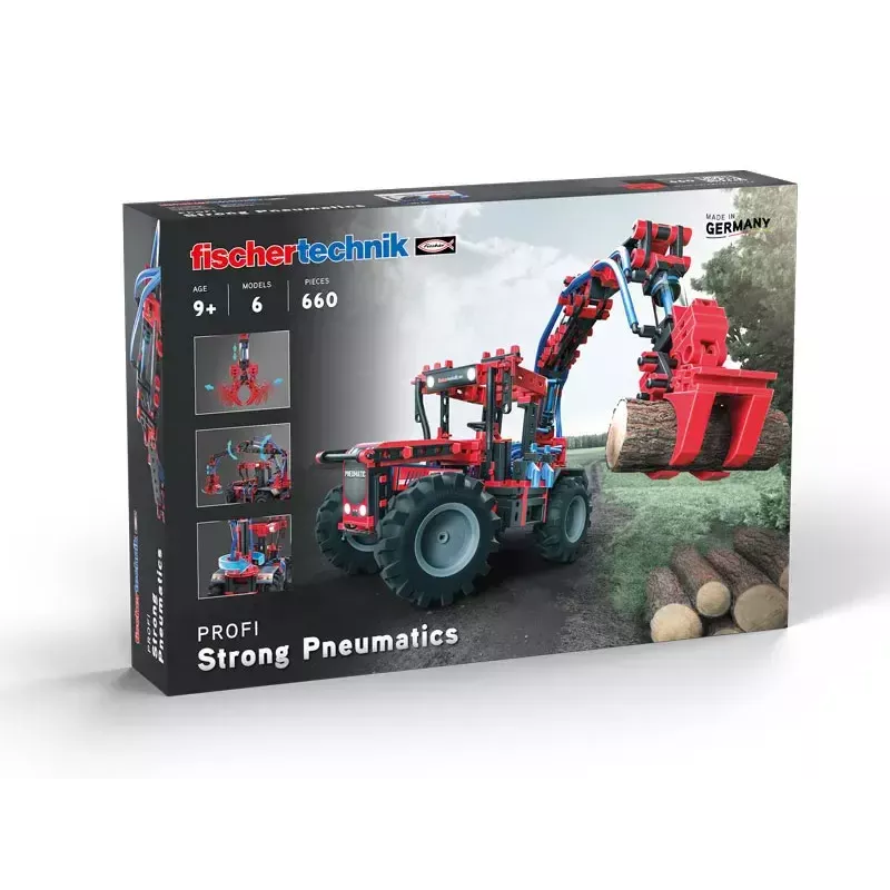 Conjunto de construção pneumático Fischertechnik Strong Pneumatics 559876