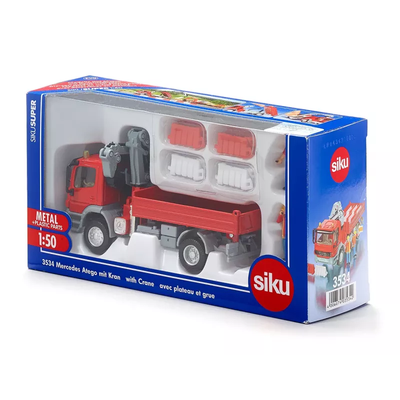 Siku Mercedes Atego com grua
