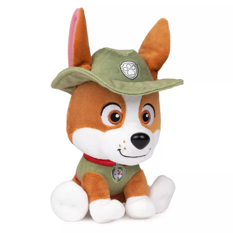 PAW Patrol GUND Peluche Tracker, brinquedo oficial da série de sucesso, peluche para crianças a partir de 1 ano, 15 cm