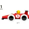 Carro de brinquedo Ravensburger BRIO Pull Back Motorized Big Race Car veículo de brinquedo