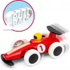 Carro de brinquedo Ravensburger BRIO Pull Back Motorized Big Race Car veículo de brinquedo