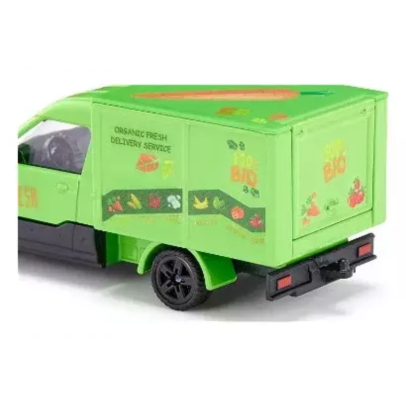 Siku Streetscooter Organic Fresh Delivery Service Scooter modelo pré-montado 1:50