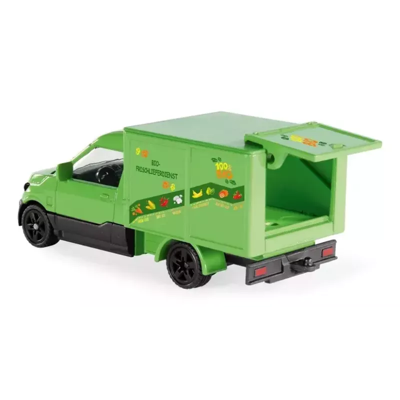 Siku Streetscooter Organic Fresh Delivery Service Scooter modelo pré-montado 1:50