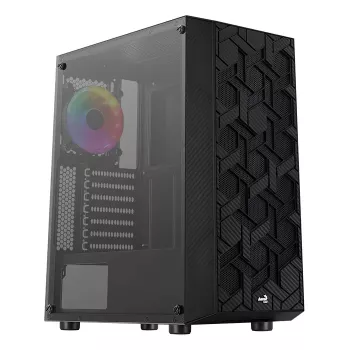 Aerocool Hive-G-BK-v3 Midi Tower preto
