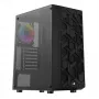 Aerocool Hive-G-BK-v3 Midi Tower preto