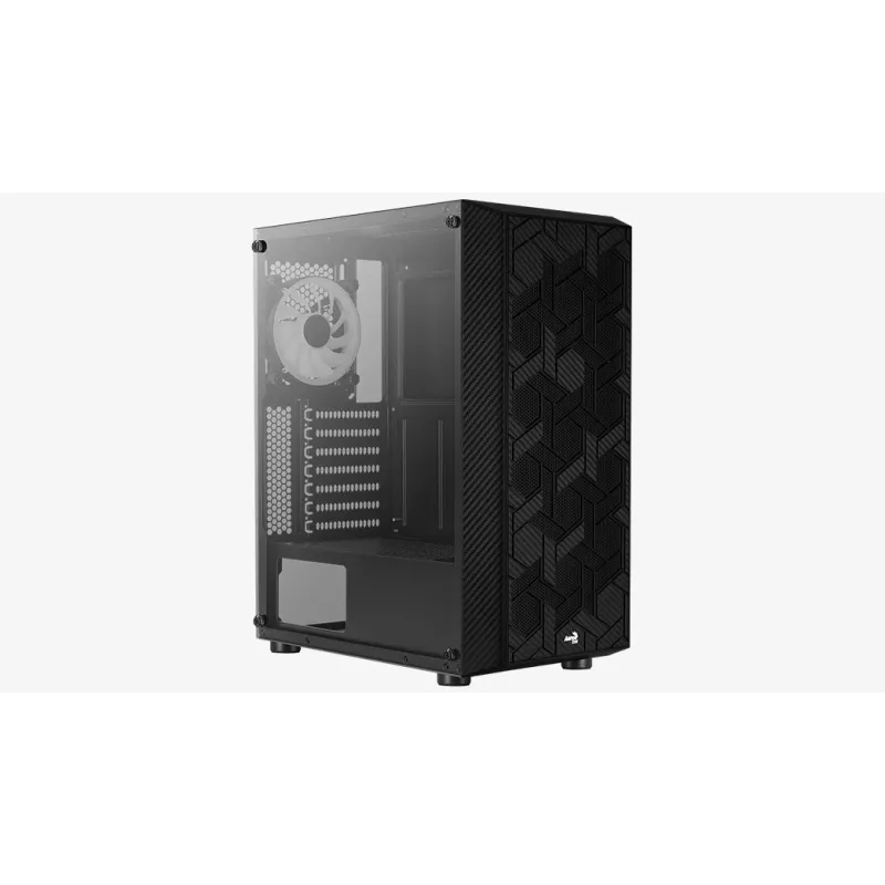 Aerocool Hive-G-BK-v3 Midi Tower preto