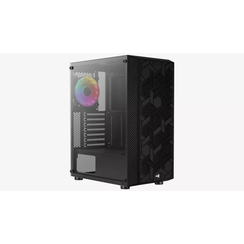 Aerocool Hive-G-BK-v3 Midi Tower preto