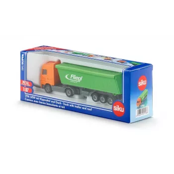 Modelo de camião/reboque Siku Siku Truck com reboque e tejadilho