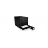 ICY BOX - IB-565SSK - Backplane, 5x SATA 3,5 HDD para 3x baía 5,25, Hot Swap, sem bandeja - preto