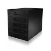 ICY BOX - IB-565SSK - Backplane, 5x SATA 3,5 HDD para 3x baía 5,25, Hot Swap, sem bandeja - preto