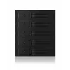 ICY BOX - IB-565SSK - Backplane, 5x SATA 3,5 HDD para 3x baía 5,25, Hot Swap, sem bandeja - preto