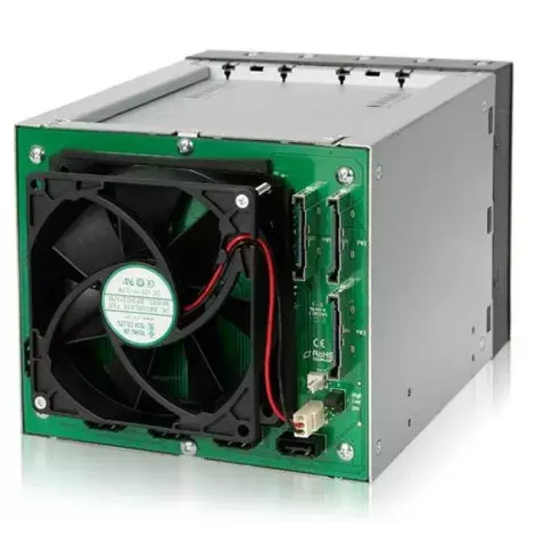 Painel de baía de unidade Icy Dock MB155SP-B preto