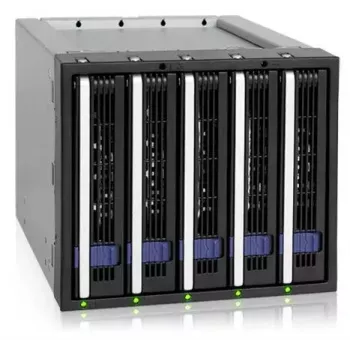 Painel de baía de unidade Icy Dock MB155SP-B preto