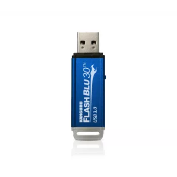 Kanguru FlashBlu30 SuperSpeed USB3.0 16 GB | Pen USB segura | Interruptor físico de proteção contra escrita | Compatível com Windows 