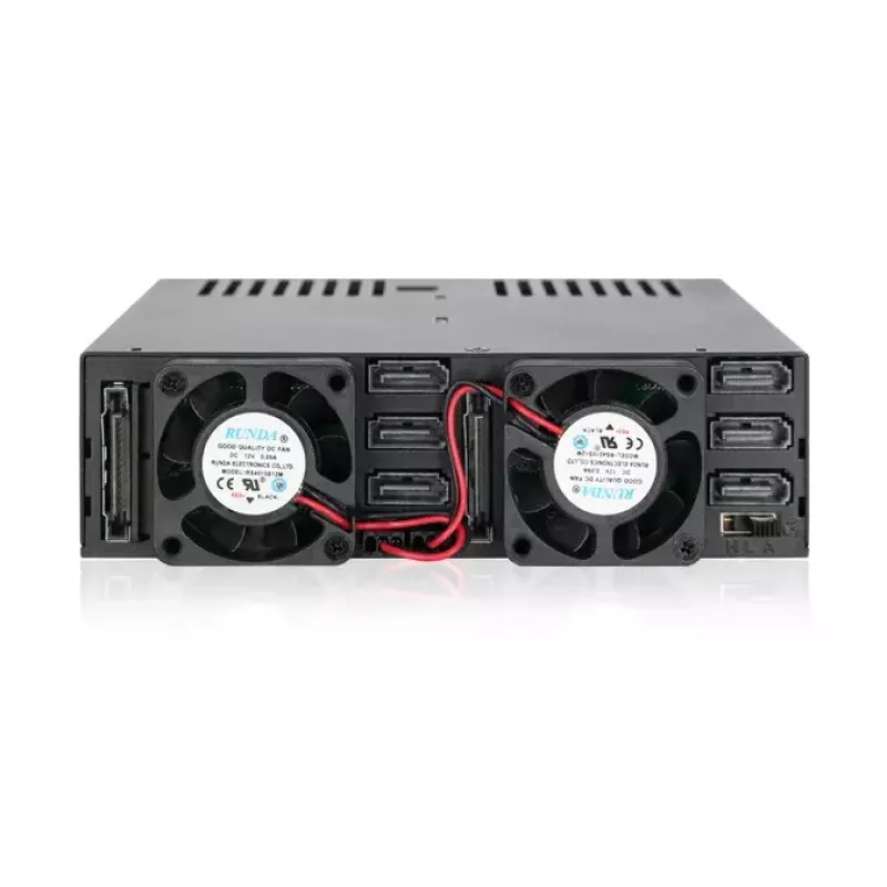 Conjunto de discos Icy Dock MB326SP-B 0 TB rack 1U preto