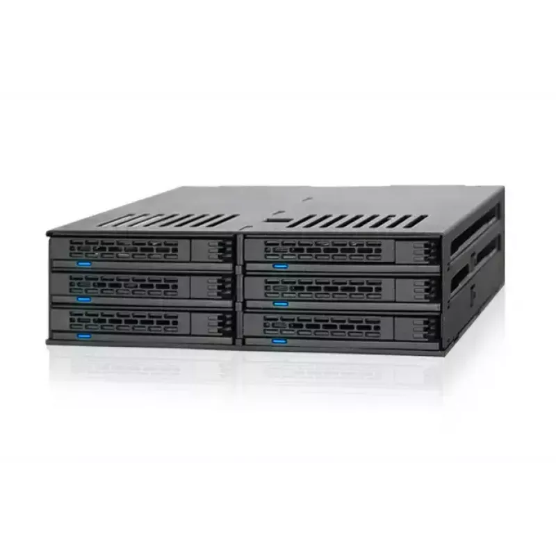 Conjunto de discos Icy Dock MB326SP-B 0 TB rack 1U preto