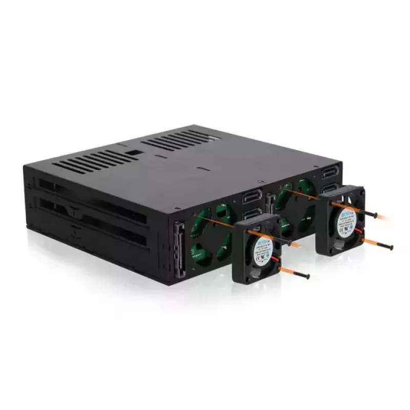 Conjunto de discos Icy Dock MB326SP-B 0 TB rack 1U preto