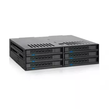 Conjunto de discos Icy Dock MB326SP-B 0 TB rack 1U preto