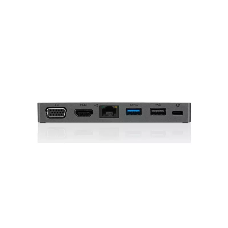 Lenovo 4X90S92381 Powered USB-C Travel Hub estação de ancoragem, VGA, HDMI, 13 W, Iron Grey