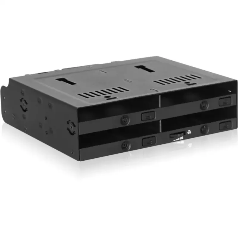 Icy Dock flexiDOCK MB014SP-B R1 gaveta amovível para 4x SSD/HDD SATA/SAS de 2,5