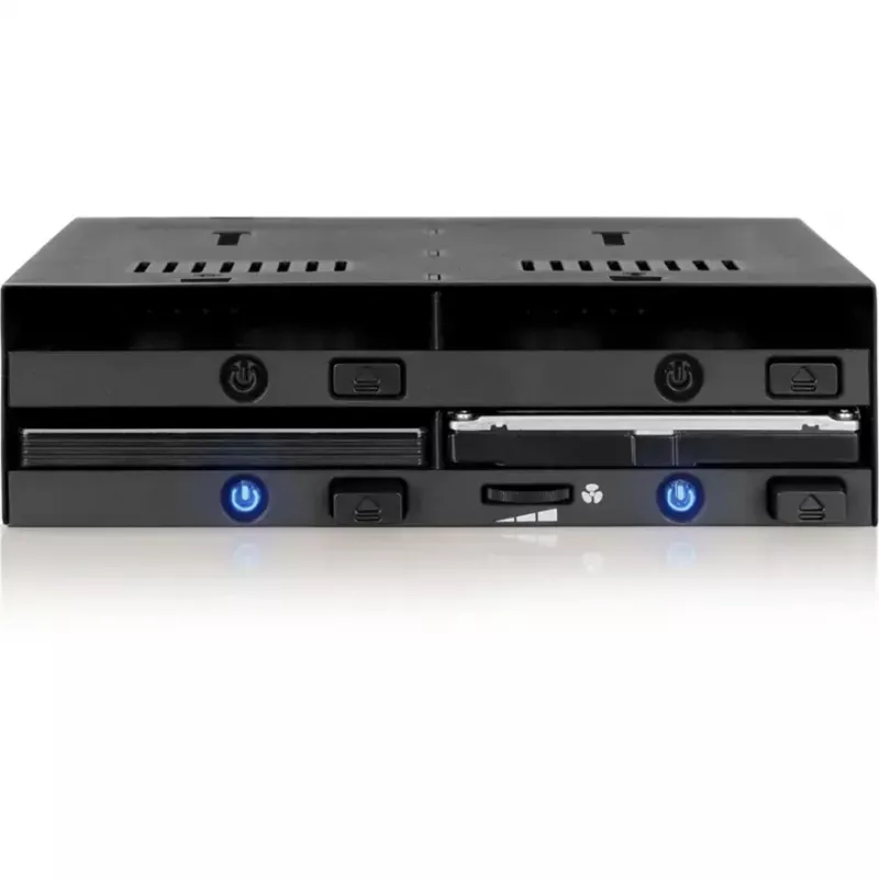 Icy Dock flexiDOCK MB014SP-B R1 gaveta amovível para 4x SSD/HDD SATA/SAS de 2,5