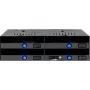 Gaveta amovível Icy Dock MB014SP-B R1 preto – 1x baía de disco SATA de 3,5 polegadas, compatível com hot-swap